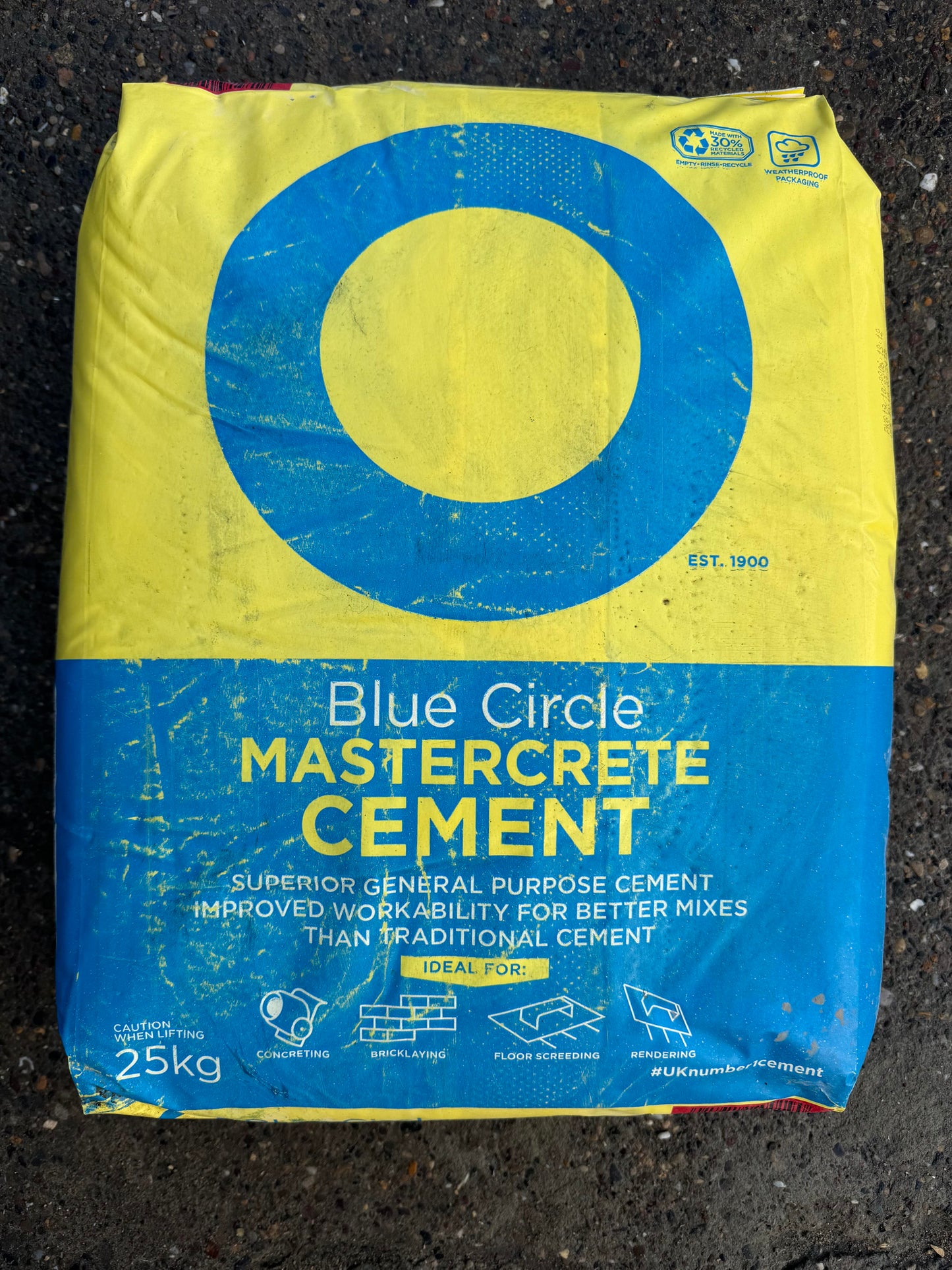 Blue Circle Mastercrete Cement - 25Kg