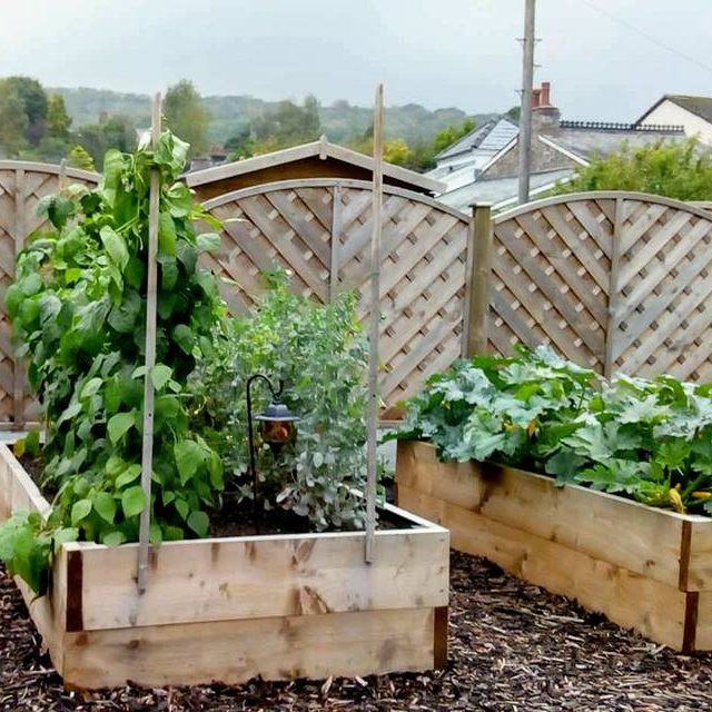 Treated Garden Planter Timber
